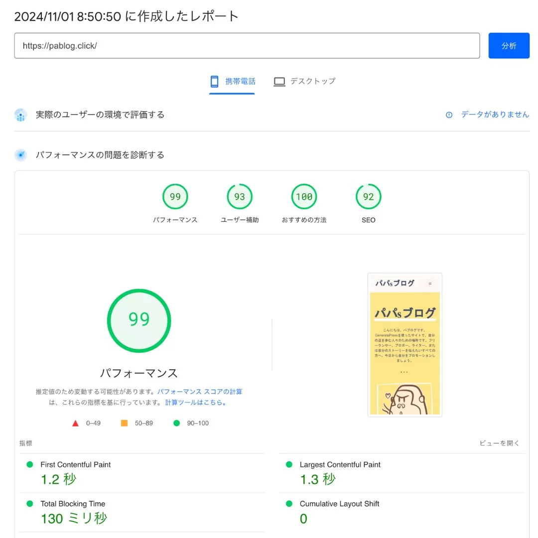 パブログ携帯