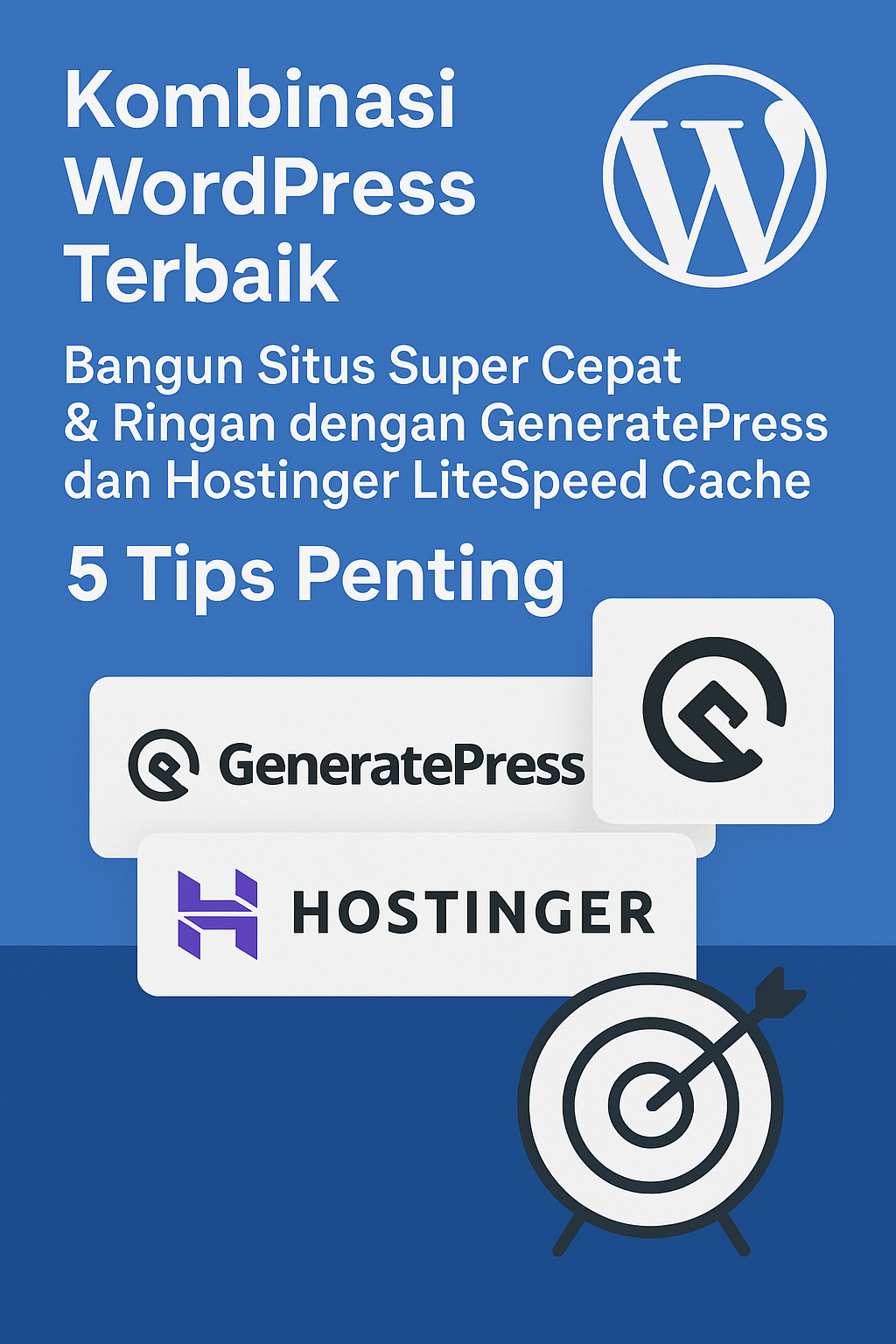 20250826_1812_Tips WordPress Cepat_simple_compose_01k3jt90gkedhrxm2hrkqwra7g Kombinasi WordPress Terbaik: Bangun Situs Super Cepat & Ringan dengan GeneratePress dan Hostinger LiteSpeed Cache – 5 Tips Penting